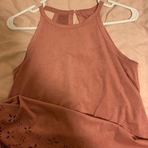 Flowy haltered top dress